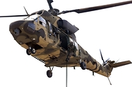 급속 헬기로프 하강 훈련 사진 5