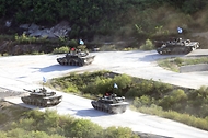 K1A2 전자포 사격훈련 사진 6