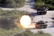 K1A2 전자포 사격훈련 사진 2