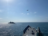 한-EU-오만, 아덴만 연안에서 해적퇴치 연합 해상훈련 실시 사진 4