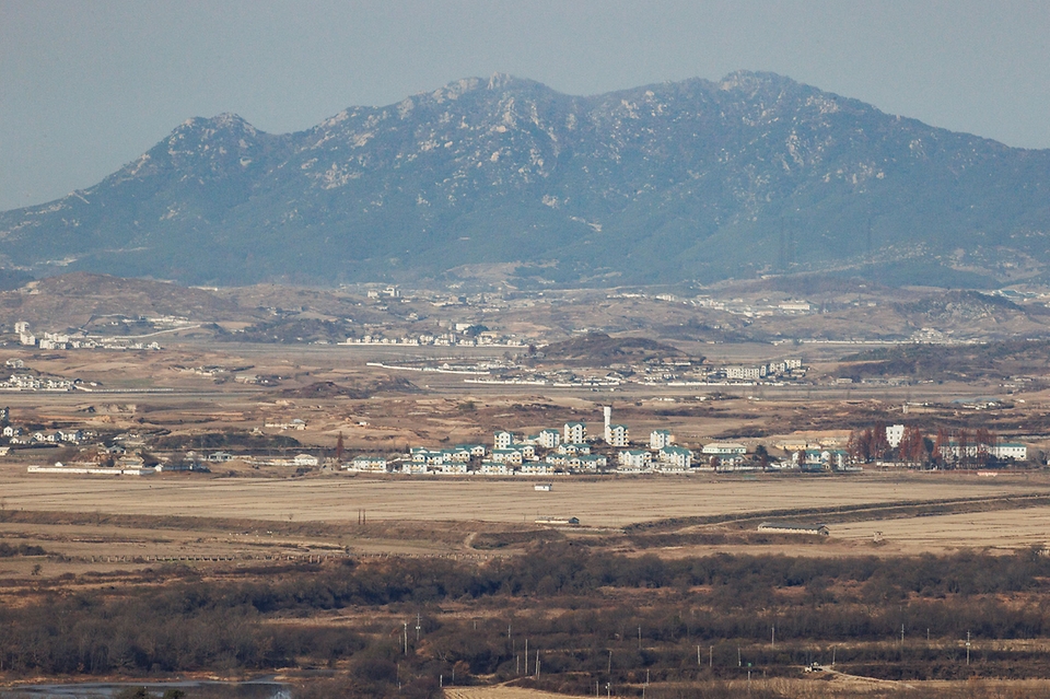 도라전망대 북측 풍경