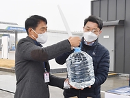 롯데정밀화학 화성 사업장 · 알뜰송산주유소 현장방문 사진 9