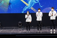 베이징 동계올림픽 선수단 결단식 사진 9