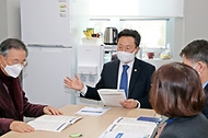 행안부 차관, 제20대 대통령 선거 사전투표소 준비상황 현장 점검 사진 1