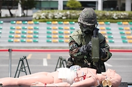 ‘한미연합 의무지원 야외기동 훈련(FTX)’ 2년 만에 재개 사진 3