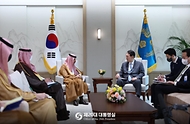 사우디아라비아 외교장관 접견 사진 2
