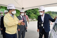 박일준 산업부 2차관, 경주 중·저준위 방사성폐기물 처분시설 현장방문 사진 3