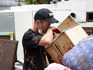 육군 장병, 수해 복구 작업 사진 5