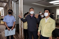 이상민 행안부 장관, 호우 피해지역 현장점검 사진 8