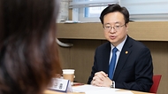 조규홍 복지부 장관, 노인일자리 수행기관 현장방문 사진 8
