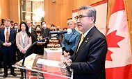 박진 외교부 장관, 한-캐나다 수교 60주년 기념 리셉션 참석 사진 2