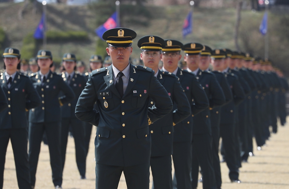 31일 전북 익산시 육군부사관학교에서 ‘육군부사관학교 22-5기 임관식’이 진행되고 있다. (출처=국방부 페이스북)