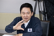 원희룡 국토부 장관, 시멘트 수급 관련 현장점검 사진 3