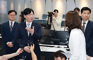 김소영 부위원장, 대환대출 인프라 운영 현장점검을 위해 금융결제원 방문 사진 7