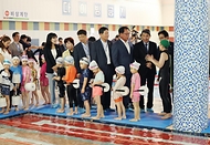 이주호 부총리, 학교예술교육 및 유아생존수영교육 현장방문 사진 6