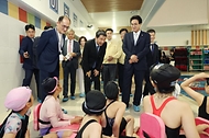 이주호 부총리, 학교예술교육 및 유아생존수영교육 현장방문 사진 8