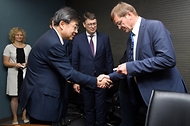 박윤규 과기정통부 제2차관, 리투아니아 경제혁신부 장관 면담 사진 2