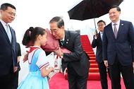중국 항저우 입국 환영행사 사진 4