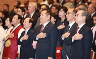 이상민 행안부 장관, ‘577돌 한글날’ 경축식 참석 사진 3
