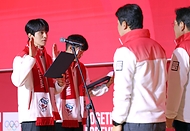 문체부 장관, 2024 강원 동계청소년올림픽대회 자원봉사단 ‘샤인크루’ 발대식 사진 4