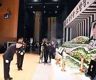 이한경 행안부 재난안전관리본부장, 순직 소방공무원 영결식 참석 사진 2