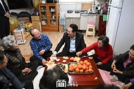 설 명절 계기 미등록 경로당 방문 사진 12