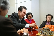 설 명절 계기 미등록 경로당 방문 사진 9