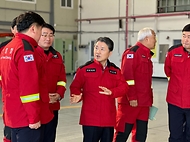 남성현 산림청장, 서울산림항공관리소 산불 대응 태세 점검 사진 3
