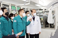 이상민 행안부 장관, 경북 지역 현장 점검 사진 1