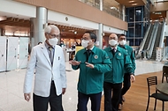 고기동 행안부 차관, 지자체 비상진료체계 점검 관련 천안의료원 방문 사진 1