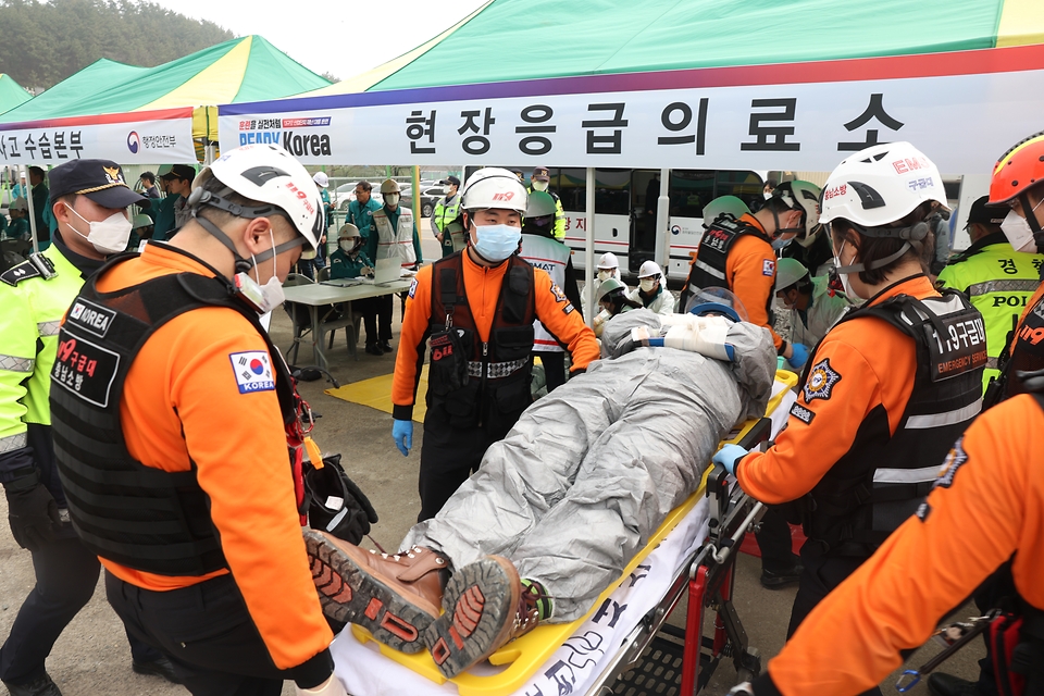 [포토뉴스] 올해 첫 ‘READY KOREA’ 재난 대응 훈련 실시