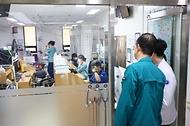 의사 집단행동 대비 응급의료센터 현장 점검 사진 6