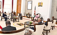 김홍균 외교1차관, 케냐 대통령 예방 사진 1
