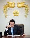프라보워 수비안토 인도네시아 대통령 당선인 전화 통화 사진 3