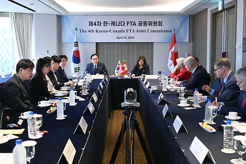 산업부, 제4차 한-캐나다 자유무역협정(FTA) 공동위원회 개최