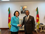 강인선 외교부 2차관, 카메룬 대통령특사 방문 사진 2