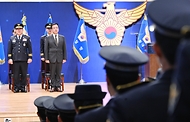 최상목 대통령 권한대행 부총리 겸 기획재정부 장관, 2025년 신임경찰 경위·경감 임용식 사진 2
