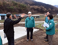 경북 산불 피해지역 임시주거시설 현장 점검 사진 1