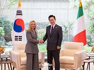 한·이탈리아 정상회담 사진 1