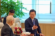 마이클 샌델 교수 접견 사진 7