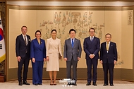 스웨덴 빅토리아 왕세녀 접견 사진 2