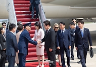 미국 앤드루스 공항 도착 사진 3