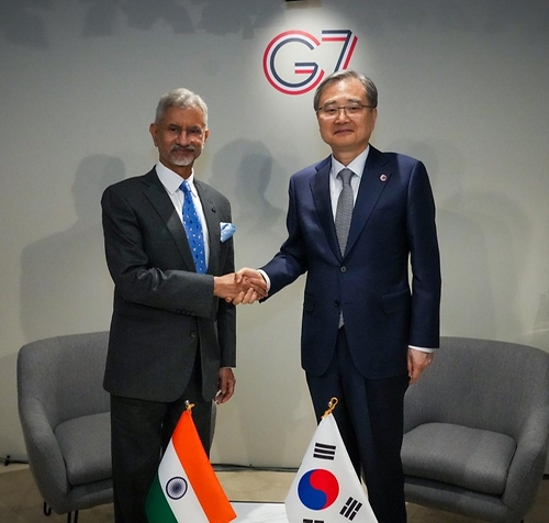 G7 외교장관회의 계기 한-인도 외교장관 회담
