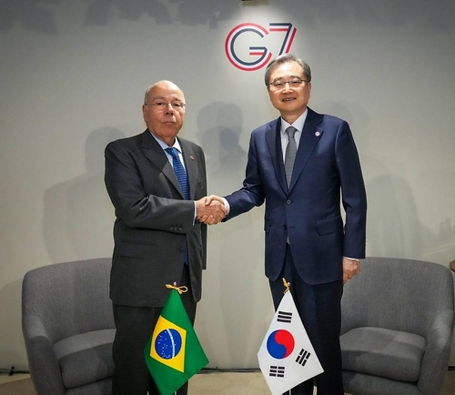 G7 외교장관회의 계기 한-브라질 외교장관 회담
