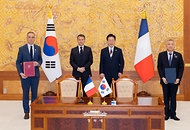 한·프랑스 양해각서 서명식 사진 1