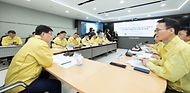 홍수대응 모의훈련 지휘 사진 6
