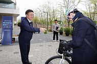 세종시 공영 자전거 이용 출근 사진 2