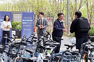 세종시 공영 자전거 이용 출근 사진 3
