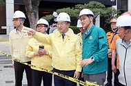 서소문 고가도로 붕괴사고 현장 방문 사진 2