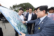 전력망 건설 대책위원회 의견 현장 점검 사진 1